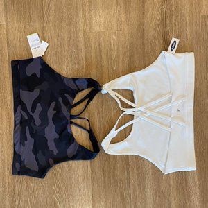 Old Navy Sports Bra Women’s Size 2XL Set of 2